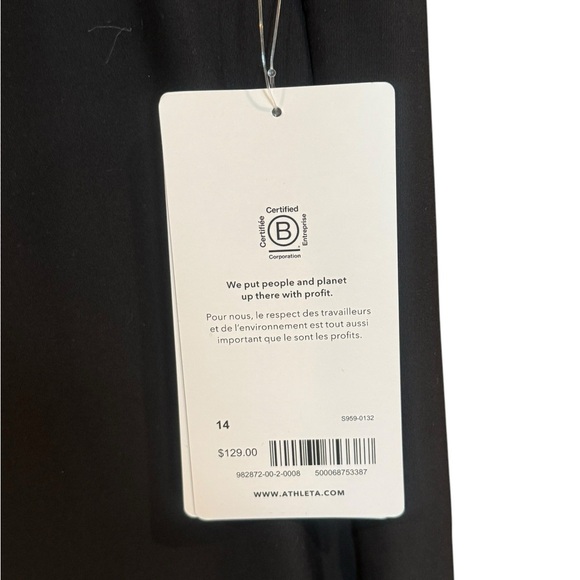 Athleta Black Cropped Ankle Pants Slim Fit - Picture 3 of 8